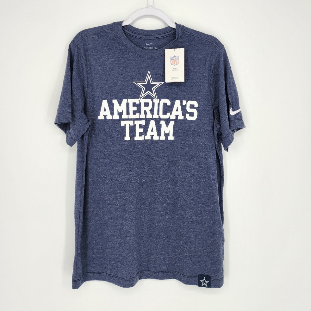 Nike NWT Graphic Tee NFL Football Dallas Cowboys Men's Medium